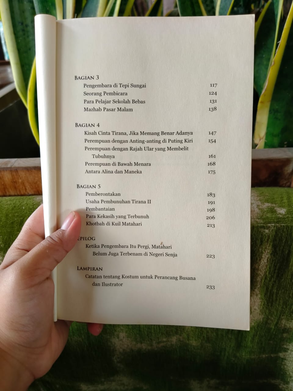 Pengalaman Membaca Novel Roman Negeri Senja Karya Seno Gumira Ajidarma